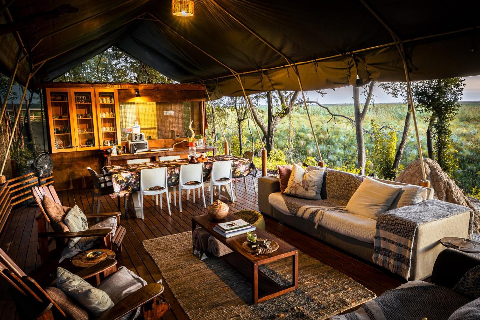Askiesbos - Samochima Bush Camp Shakawe ภายนอก รูปภาพ